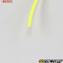 Linha cortadora de escova Kramp Nylon redonda 3mm amarela (carretel de 56m)