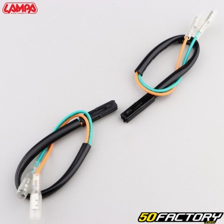 Adaptadores de señales de giro de 2 cables para Honda Lampa (lote de 2)