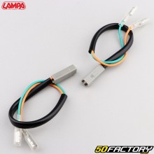 Adaptadores de pisca-pisca de 2 fios para Kawasaki Lampa (lote de 2)