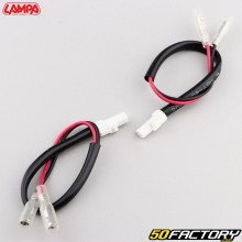 2 wire turn signal adapters for Ducati, MV Agusta Lampa (batch of 2)