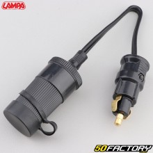 Adaptateur prise allume-cigare DIN 12/24V Lampa