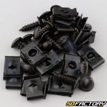 Fairing screws and clips Ø5 mm (set of 20)