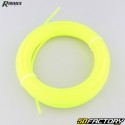 Trimmer line 3.3 mm round neon yellow Ribimex nylon (15 m spool)
