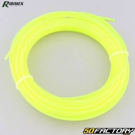 Linha de corte Ã˜3 mm redonda nylon Ribimex amarelo neon (carretel de 15 m)
