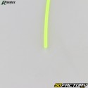 Linha de corte Ã˜3 mm redonda nylon Ribimex amarelo neon (carretel de 15 m)