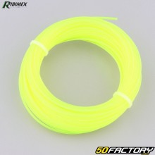 Brushcutter line Ø1.6 mm round neon yellow Ribimex nylon (15 m spool)