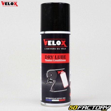 Velox lubrificante para correntes de bicicleta em condições secas 200ml