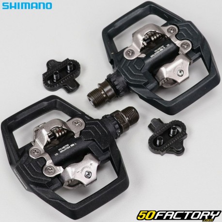 SPD-Automatikpedale für Shimano PD-ME700 MTB-Fahrrad schwarz