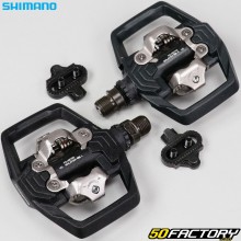 Automatikpedale SPD für Fahrrad MTB Shimano PD-MEXNUMX schwarz
