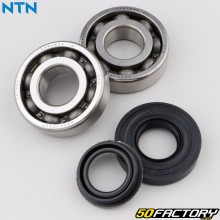 Bearings and seals crankshaft Minarelli vertical and horizontal MBK Booster,  Nitro...NTN