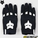 Handschuhe Motocross Fox Racing Dirtpaw 24 schwarz und weiß