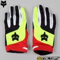 Guantes cross Fox Racing 180 Ballast Negro y Rojo