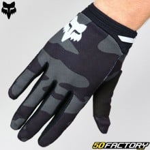 Gloves cross Fox Racing 180 Bnkr black camo