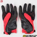 Guanti da strada Five Stunt Moto rossa omologata Evo 2 CE