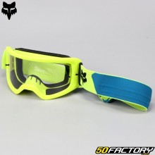 Goggles Fox Racing Main S fluorescent yellow and blue clear screen