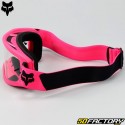 Masque Fox Racing Main Core rose fluo écran clair