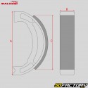 110x25mm brake shoes MBK Booster,  Yamaha Bw&#39;s 50... Malossi