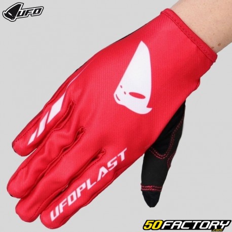Gloves cross child UFO Radial Skill red