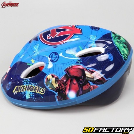 Casco da bicicletta per bambini Avengers blu