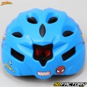Capacete de bicicleta infantil azul claro do Homem-Aranha