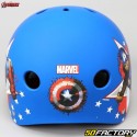 Casco da bicicletta per bambini Captain America blu e bianco