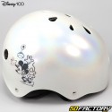 Capacete de bicicleta infantil cinza holográfico Disney XNUMX Minnie Mouse