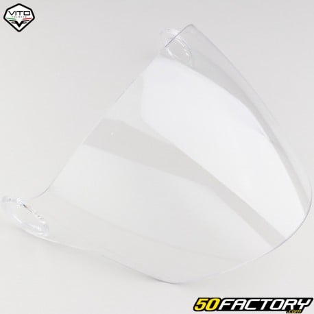Visor for Vito Palermo jet helmet transparent