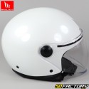 Capacete de jato MT Helmets Street S Solid A0 branco