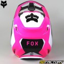 Casco cross Fox Racing  V1  Nitro rosa