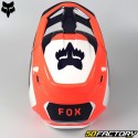 Capacete cross Fox Racing  V1  Nitro laranja fluo