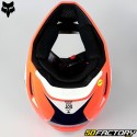 Capacete cross Fox Racing  V1  Nitro laranja fluo