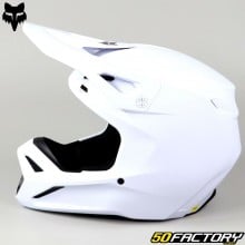 Helmet cross Fox Racing V1 Solid 24 matt white