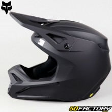 Casco cross Fox Racing V1 Solid 24 negro mate