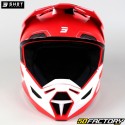 Casque cross Shot Race Iron rouge