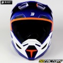 Helmet cross Shot Race Iron blue and orange