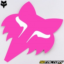 Sticker Fox Racing Head 18 cm pink