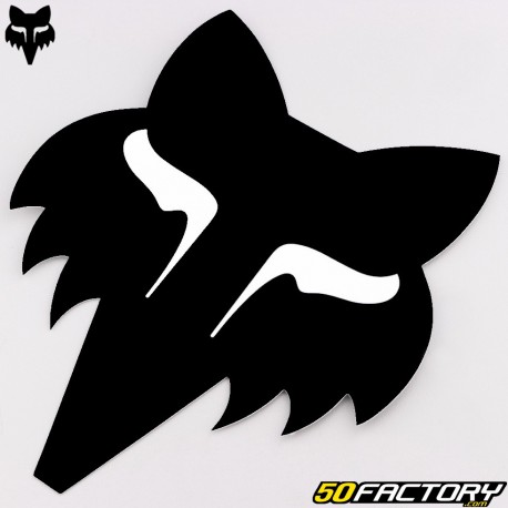 Sticker Fox Racing Head big black