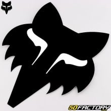 Sticker Fox Racing Head 18 cm black
