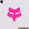 Aufkleber Fox Racing Kopf klein rosa