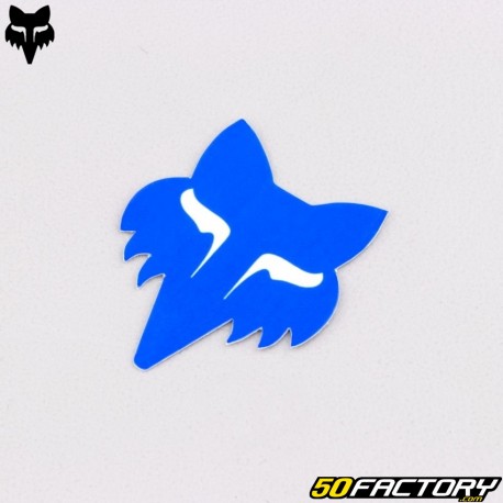 Adesivo Fox Racing Head 3.8 cm azul