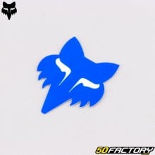 Sticker Fox Racing Head 3.8 cm bleu