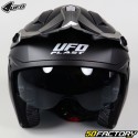 Capacete de jato UFO Sheratan Preto