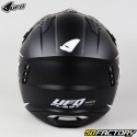 Jet helmet UFO Black Sheratan