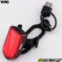 Wag Bike rechargeable LED rear bicycle lighting (4 functions)