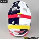 Helmet cross child Shot Race Ridge blue, white, red and yellow