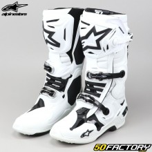 Botas Alpinestars Tech 10 blancas