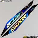 Decoration  kit Sherco SM-R (Since 2018) Gencod black and blue holographic