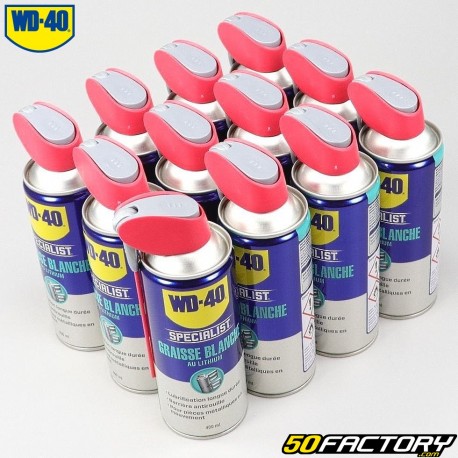 White lithium grease WD-40ml (case of 400)