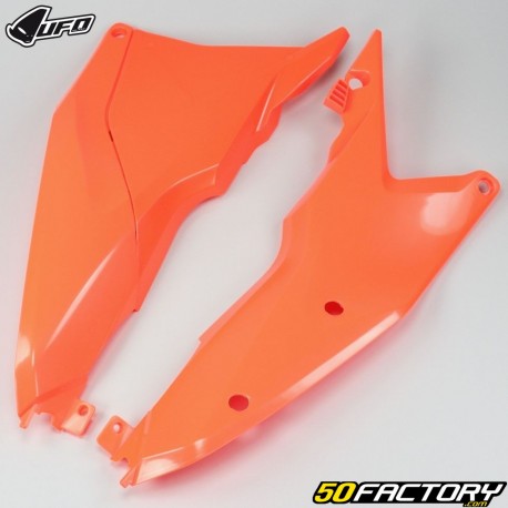 Piastre laterali con coperchio airbox KTM SX 125, 250, 450 ... (da 2023) UFO arance fluorescenti