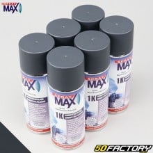 Professional quality 1K paint Spray Max dark gray 400ml (box of 6)